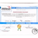 rowa autorizada certificado